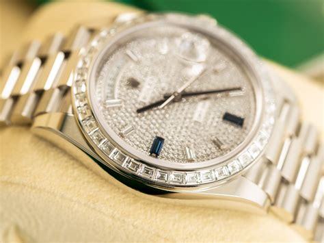 diamond pave bracelet rolex stil|rolex day date diamond dial.